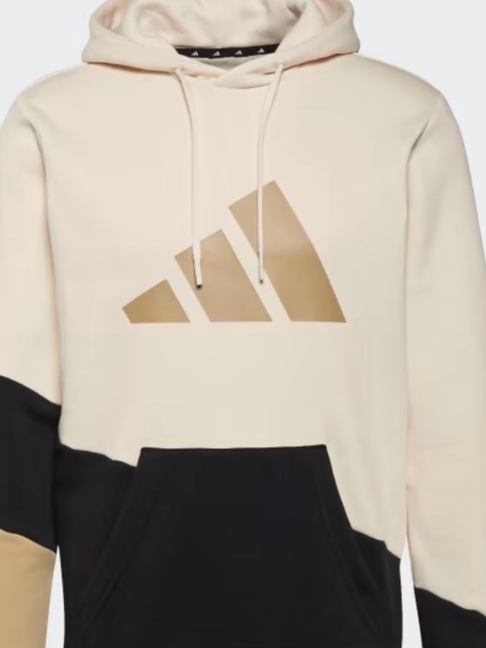 Adidas, color, black pullover hoodie size medium unisex